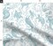 Underwater Ocean Nautical Summer Sea Turtles Mermaids Seafoam Coastal Toile De Jouy Custom Printed Fabric by Spoonflower Various Fabrics by the Yard or Fat Quarter
